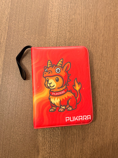Trading Card Binder with Zipper - 4 Pockets