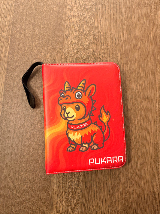 Trading Card Binder with Zipper - 4 Pockets
