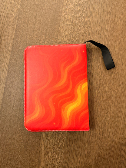 Trading Card Binder with Zipper - 4 Pockets