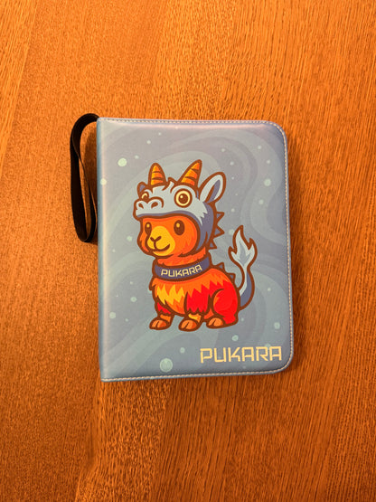 Trading Card Binder with Zipper - 4 Pockets