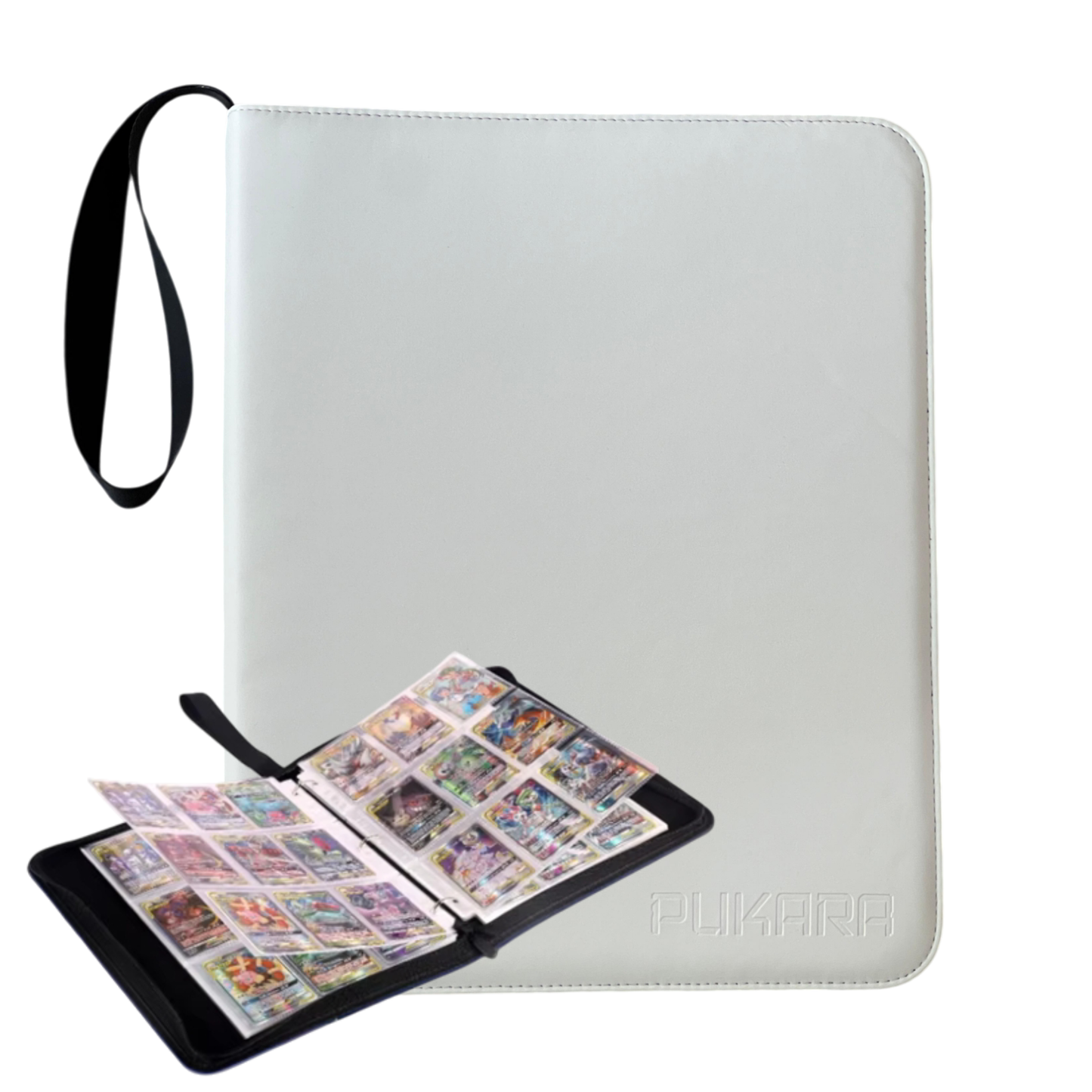 Trading Card Binder with Zipper - 9 Pockets