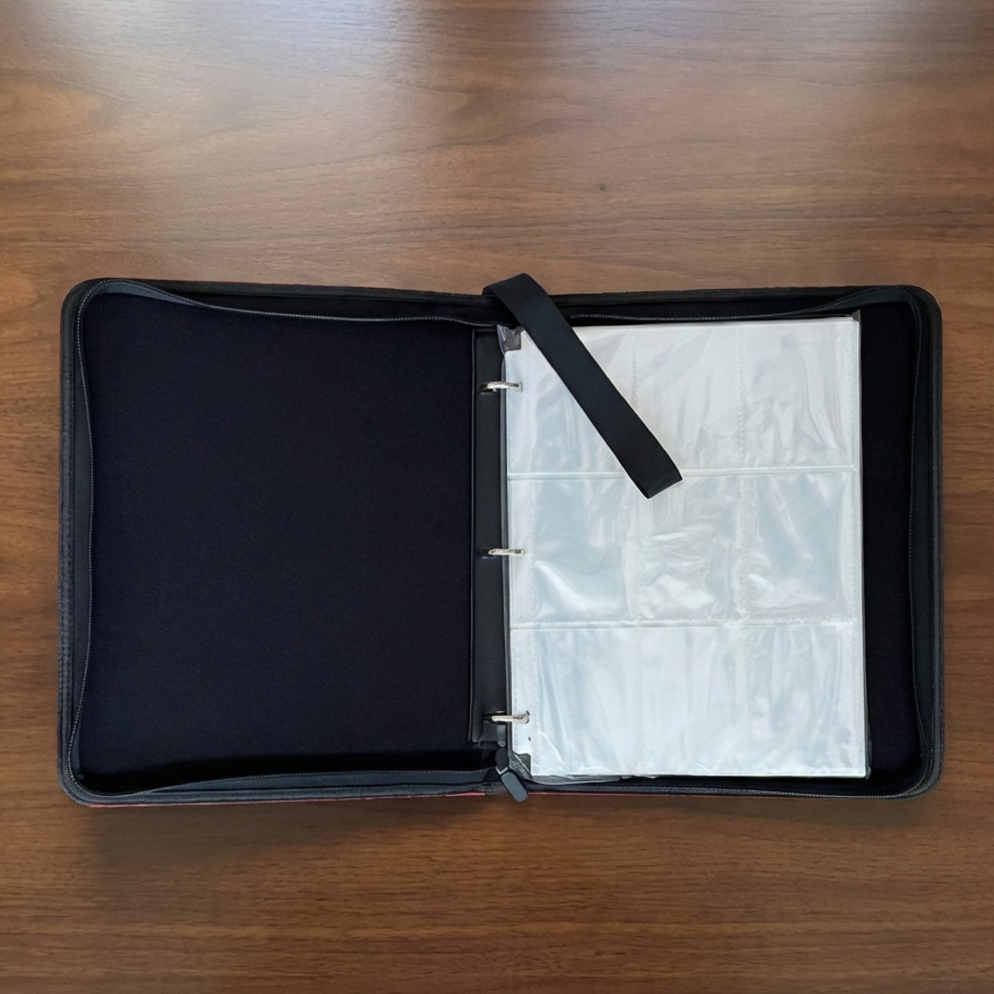 Trading Card Binder with Zipper - 9 Pockets